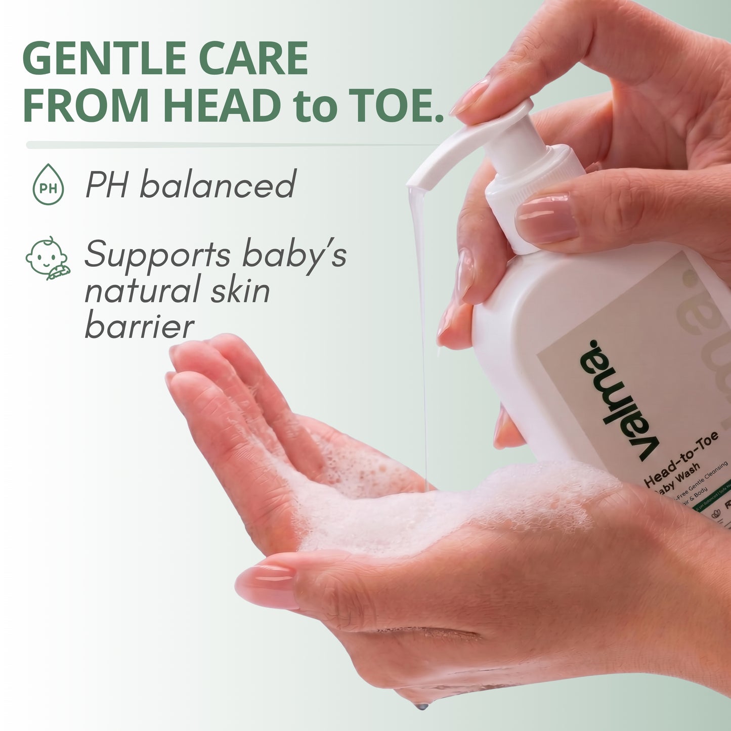 Valma Head-to-Toe Baby Wash